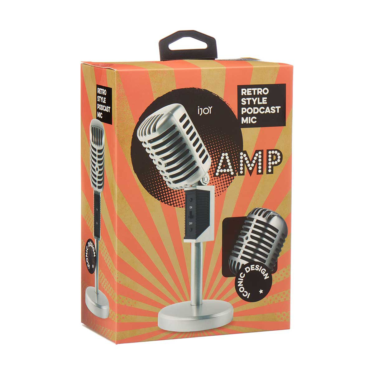 iJoy Retro Style AMP Podcast Mic