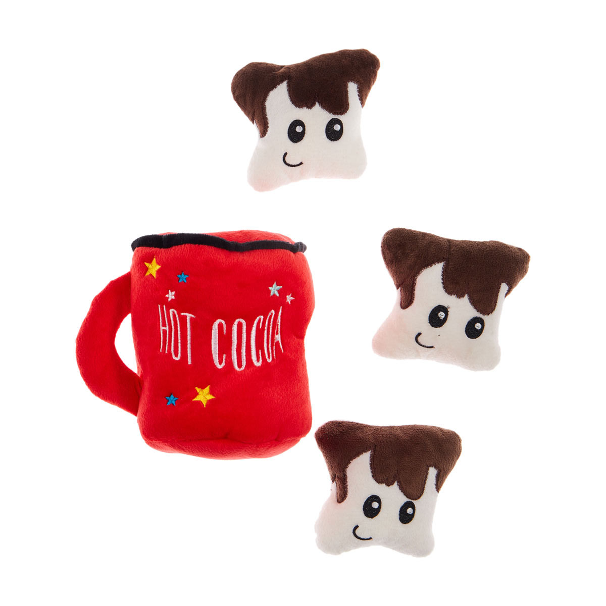 Hot cocoa 2024 dog toy