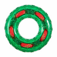 Holiday TPR Ring Dog Toy
