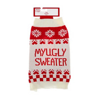 Holiday Style Embroidered Dog Sweater