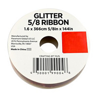 Glitter 5/8 in Ribbon