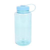 Sports Water Bottle, Black & Blue