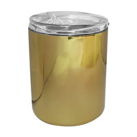 Double Wall Stainless Steel Coffee Cup, Gold