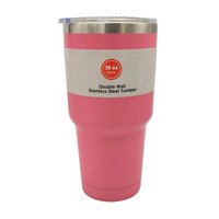 Double Wall Stainless Steel Tumbler, Pink