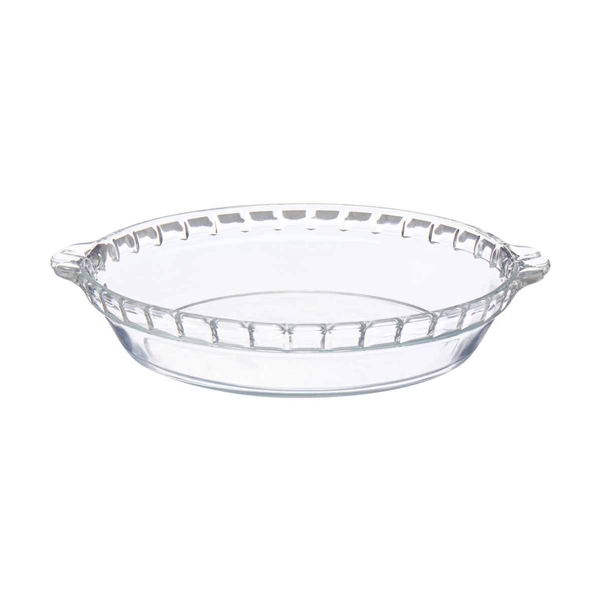 Round Glass Pie Dish, 10 in