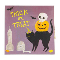 Halloween Pop-up Card, Black Cat