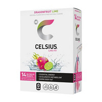 Celsius On-the-Go Packets, Dragonfruit Lime, 2.8 oz, 14 ct