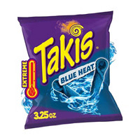 Takis Blue Heat Chips, 3.25 oz