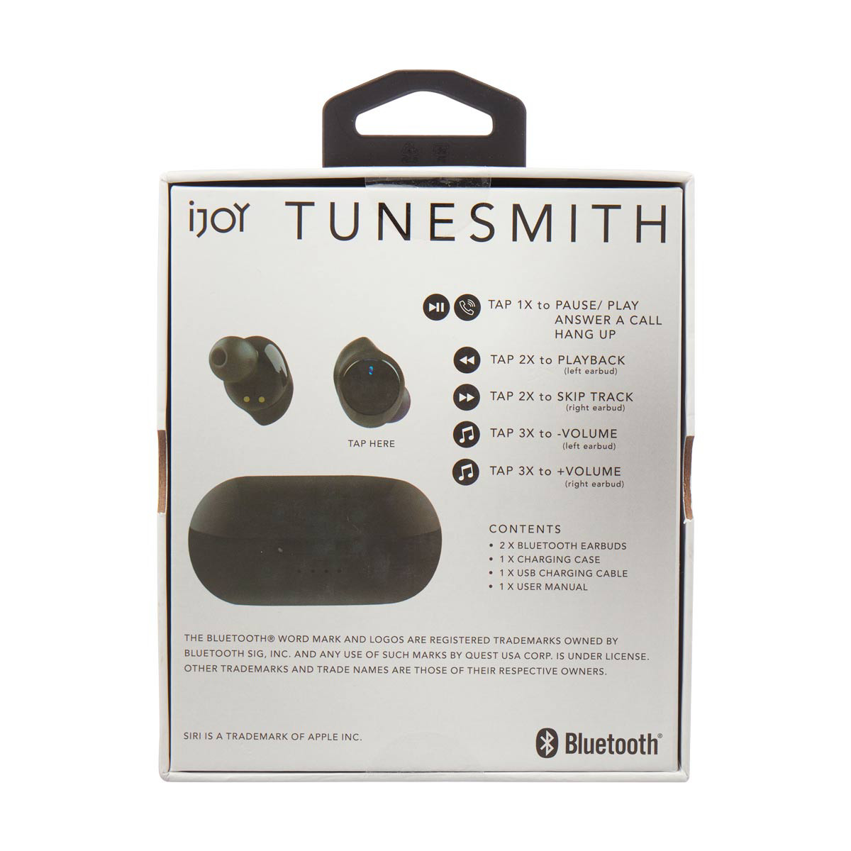 iJoy Tunesmith True Wireless Earbuds with Charging Case