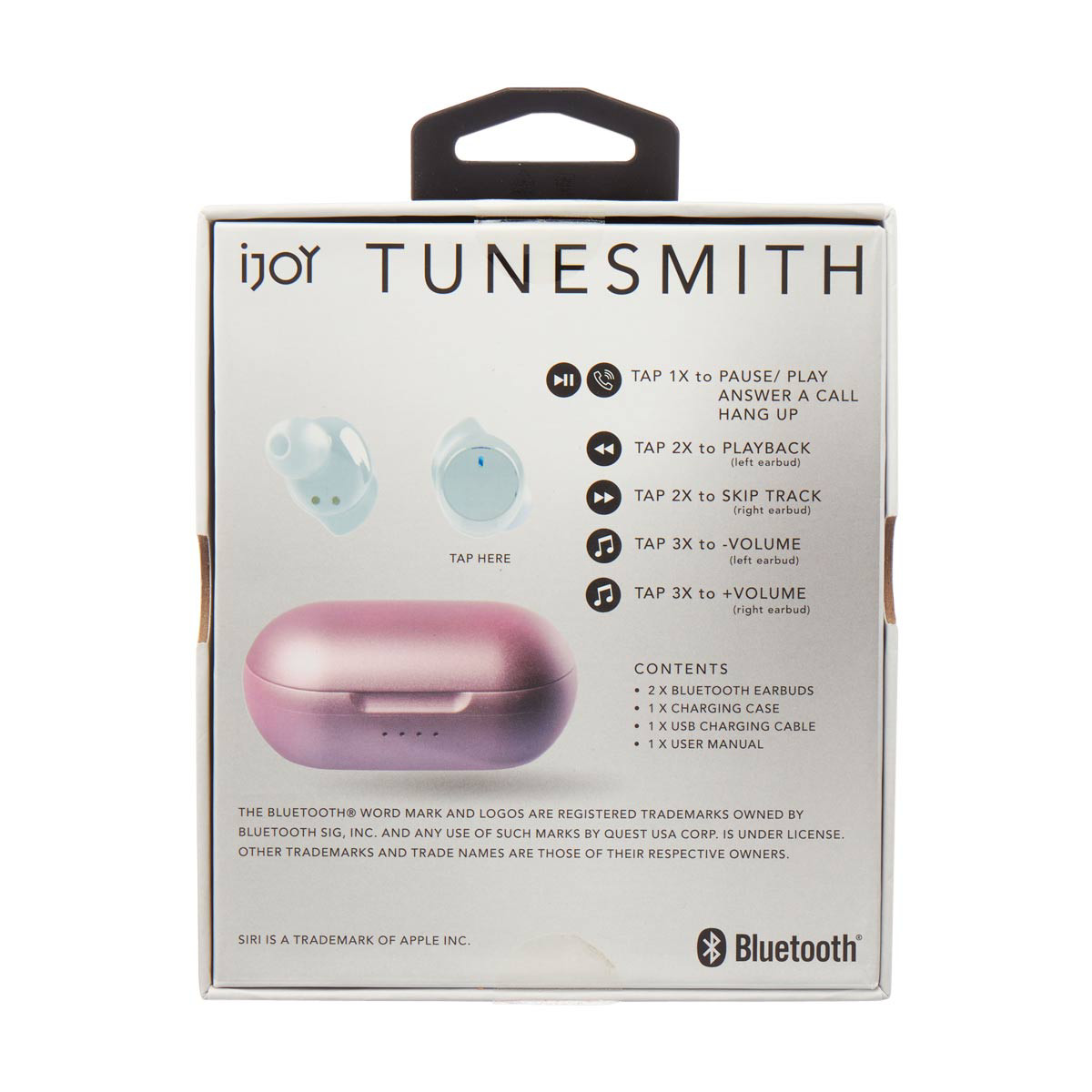 iJoy Tunesmith True Wireless Earbuds with Charging Case