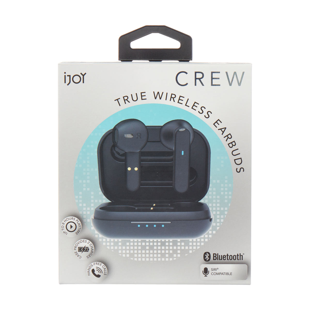 iJoy Crew True Wireless Earbuds with Charging Case