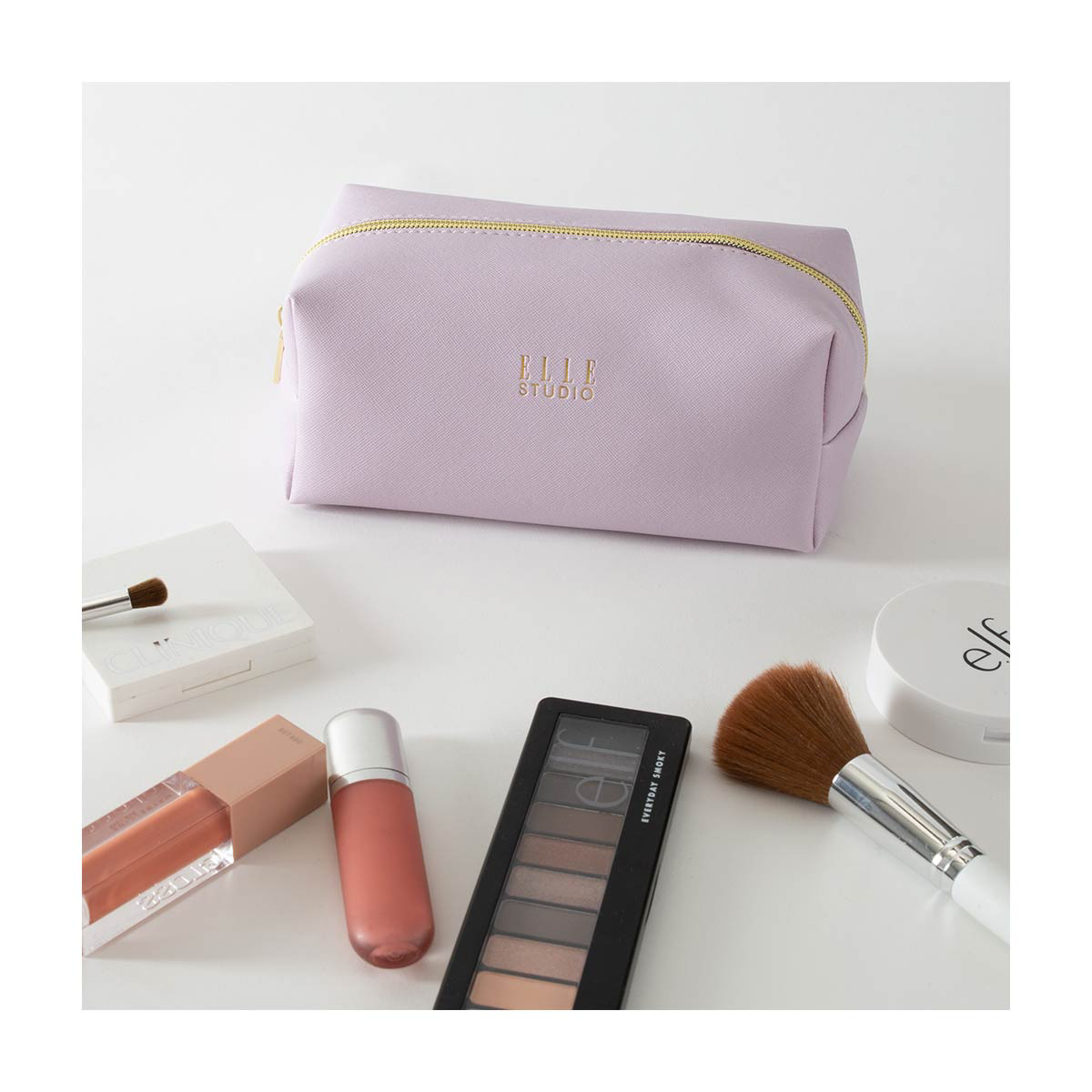 Elle Cosmetic Loaf Bag Mauve