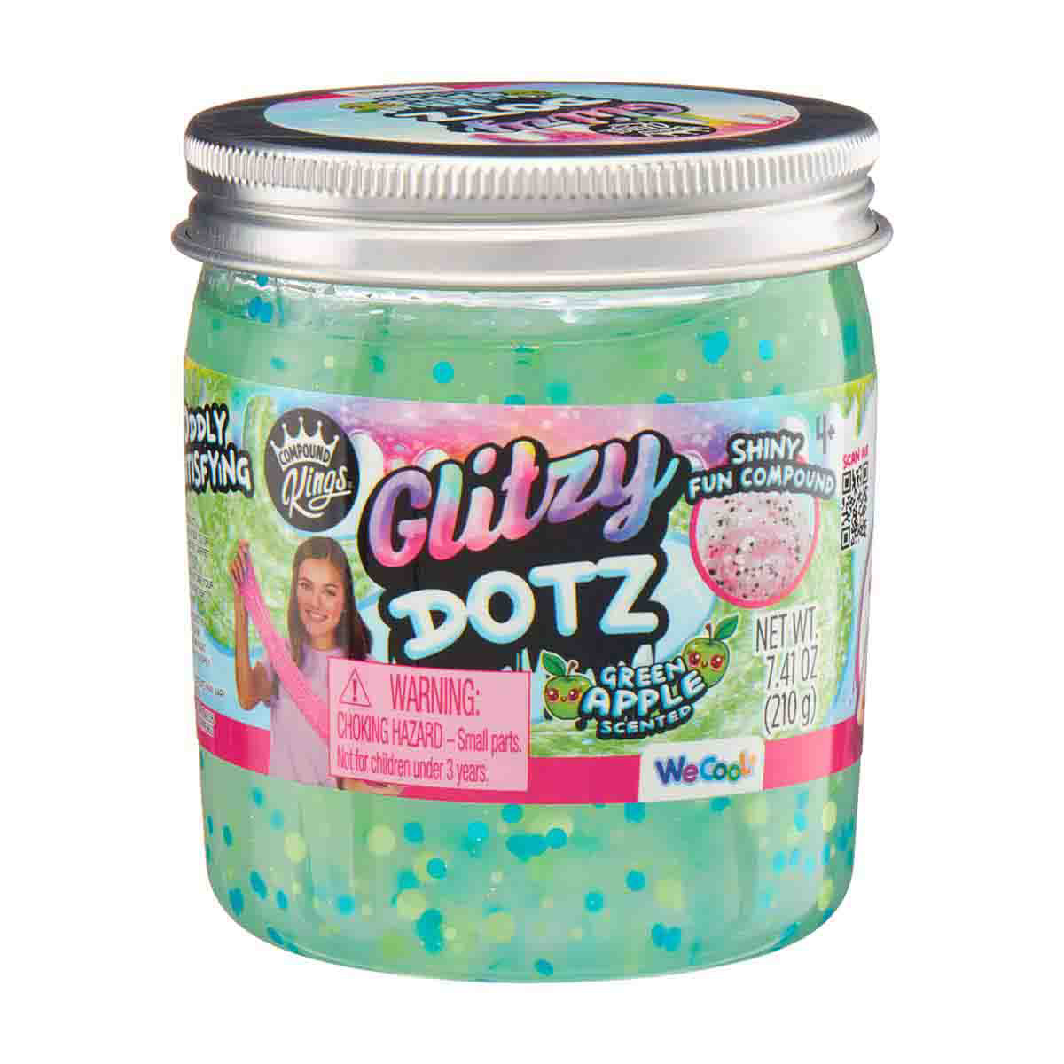 Compound Kings Green Apple Scented Glitzy Dotz, 7.41 oz