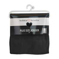 Bobbie Brooks Ladies Joggers, Core Black, 2X