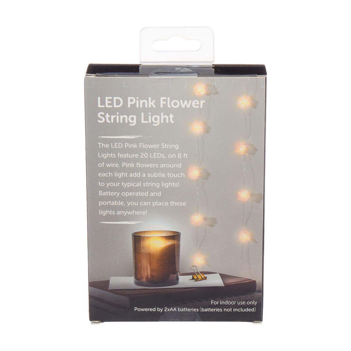 Brilliant Innovations Pink Flower String Light