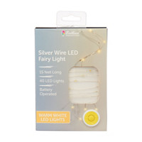 Brilliant Innovations Silver Wire Fairy Light