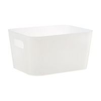 Rectangular Large Storage Box, 9.5 in x 7.5 in x 5 in