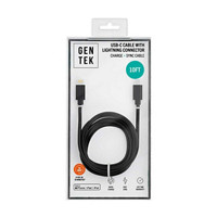 GENTEK USB-C to Lightning Phone Charger, White, 10