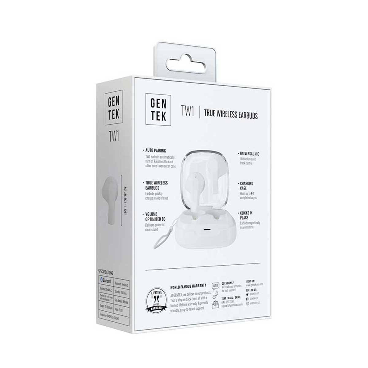 Gen tek earbuds online tw4