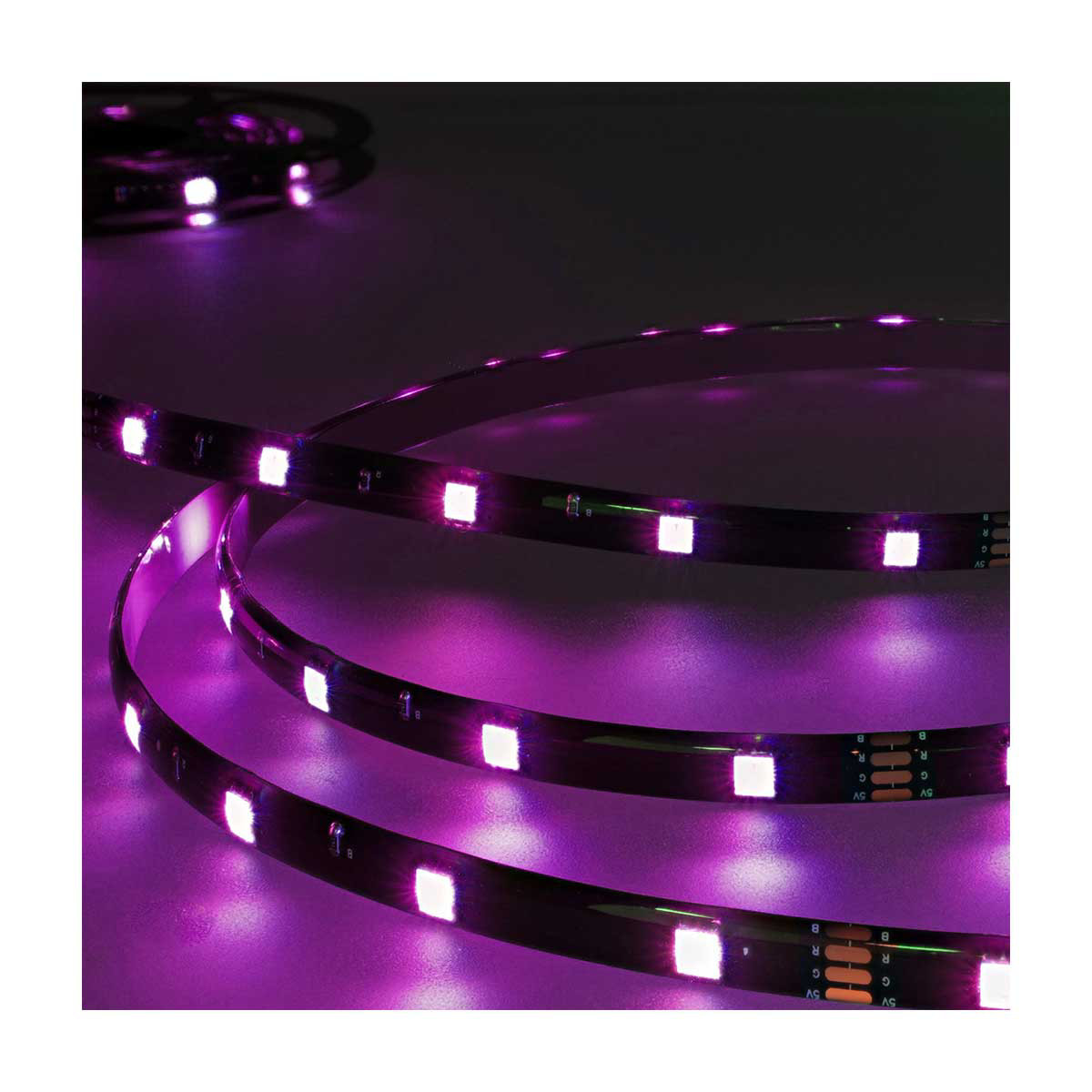 Xtreme Lit Multicolor LED Light Strip with Remote Control, 12 Feet