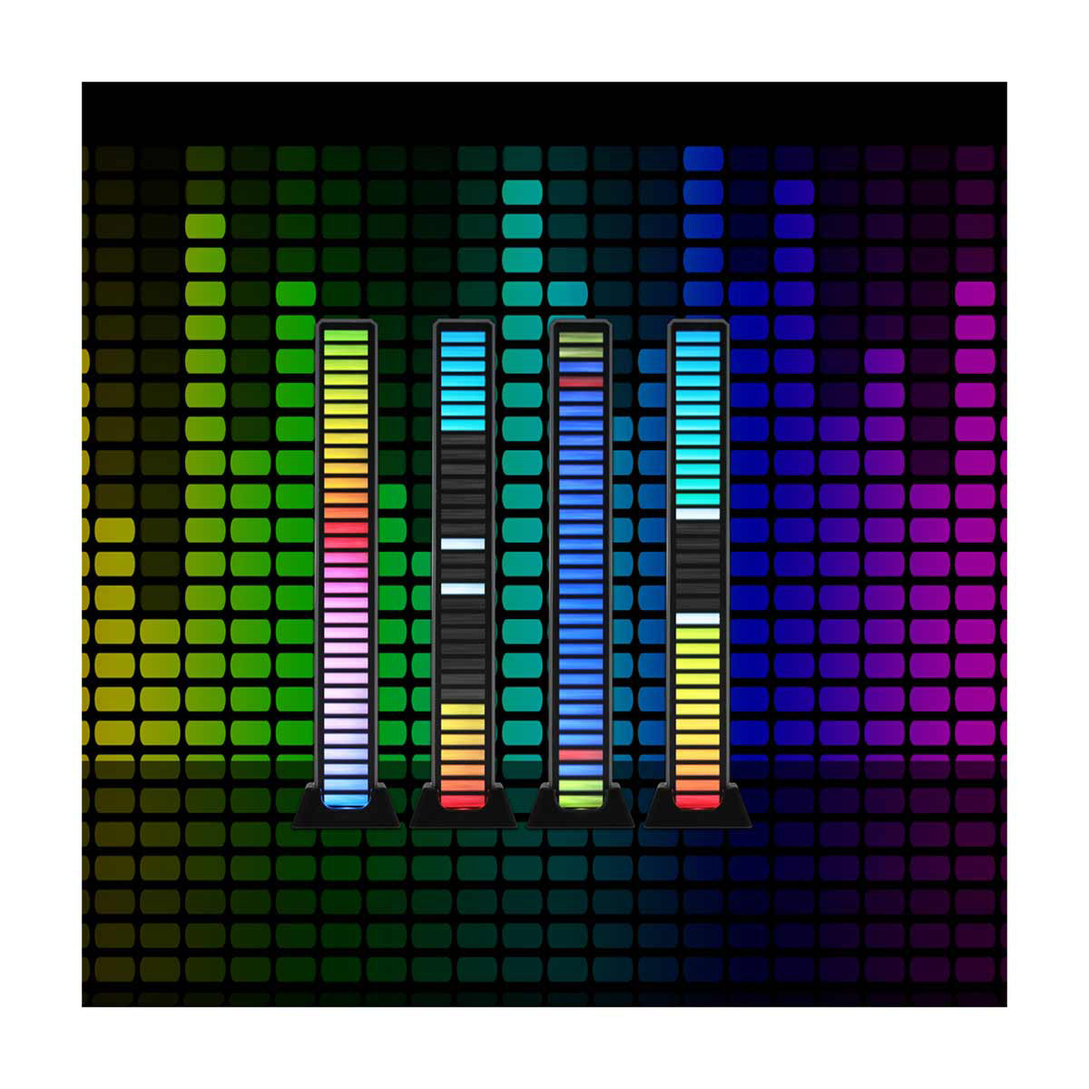 Monster Basics LED SoundReactive Rechargeable Multicolor Flow LED