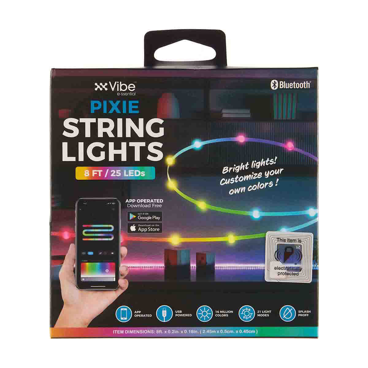 Vibe Pixie String Lights, 25 LED's