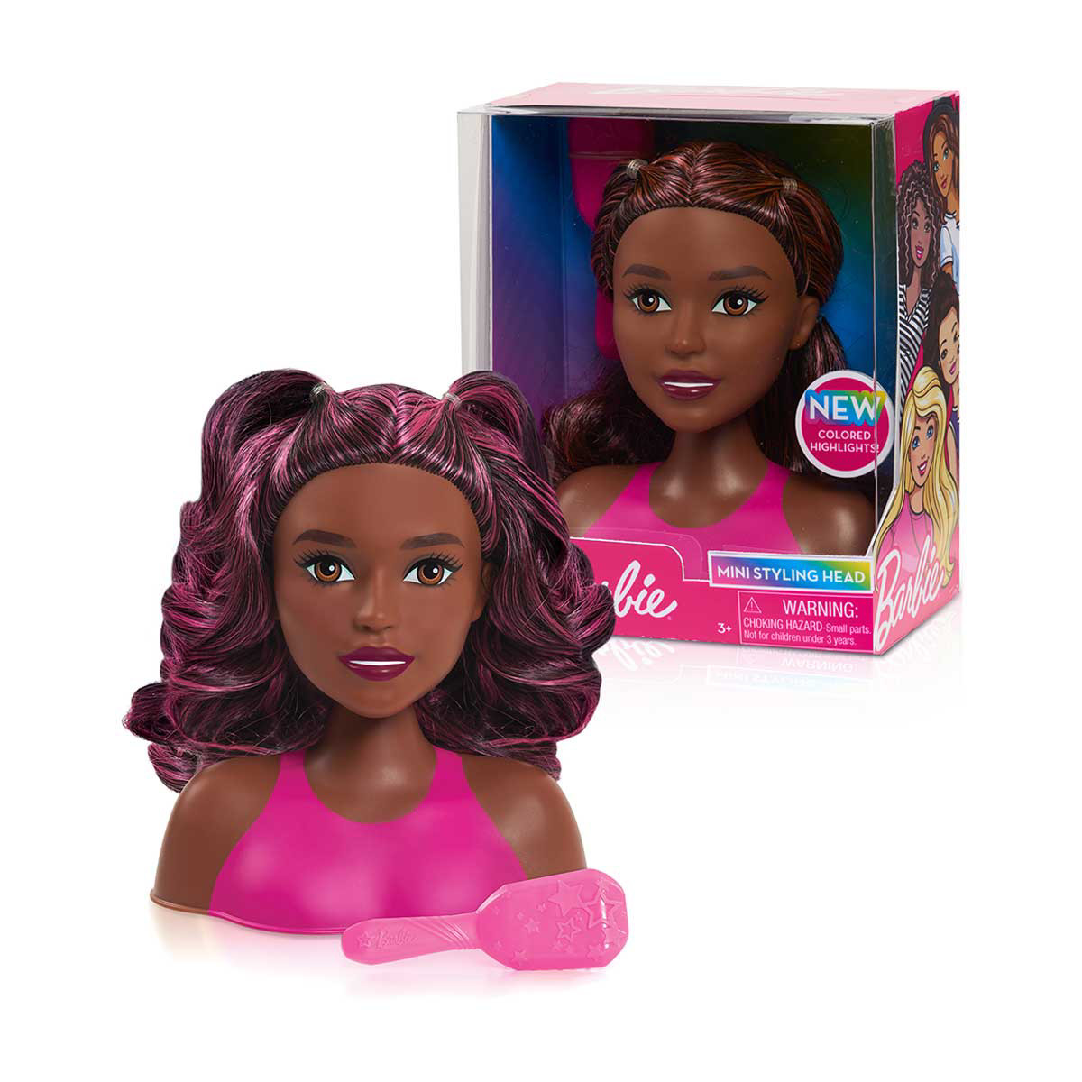 Black barbie discount head styling doll