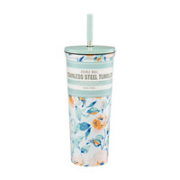 Double Wall Stainless Steel Tumbler, 24 oz