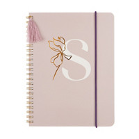 'S' Journal with Tassel