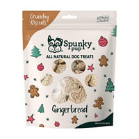 Spunky Pup Holiday Gingerbread Flavored Dog Treats, 10 oz.