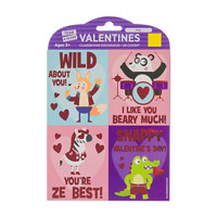Valentine's Tear & Share Classroom Exchange Cards, 28 Count
