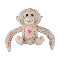 Valentine's Sloth or Monkey Plush, Assorted