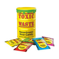 Toxic Waste Hazardously Sour Candy Drum