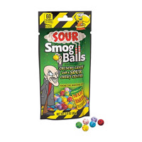 Toxic Waste Sour Smog Balls Candy, 3 oz