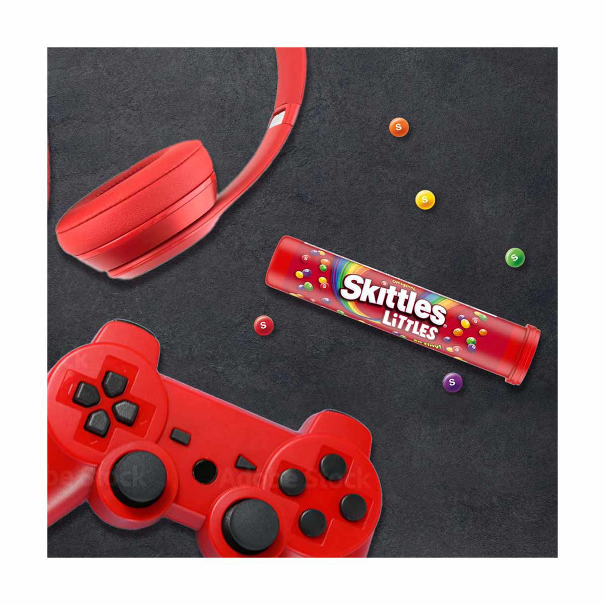 Skittles Original Littles Candy Tube