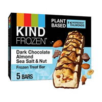 KIND Frozen Dark Chocolate Almond Sea Salt & Nut Frozen Treat Bars