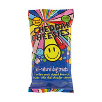 Biscuit Bistro Cheddar Cheesies All Natural Dog Treats,