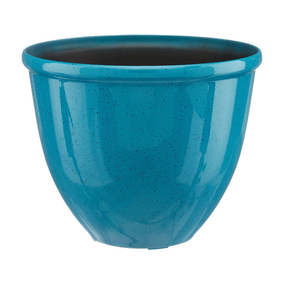 Decorative Glazed Planter, 8 in