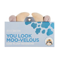 Belle Maison Cow Plush Headband