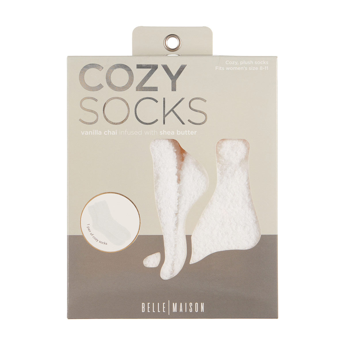 Belle Maison Vanilla Chai Cozy Socks