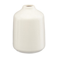 Solid White Small Vase