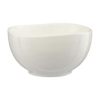 Wavy Rim Stoneware Bowls, Assorted, 28 oz