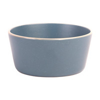Speckled Deep Rim Bowl, Blue, 6 in