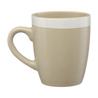 2-tone Mug, Sand & White, 11 oz