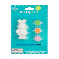 Happy Easter DIY Figurine with Paint, Assorted