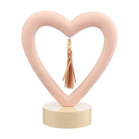 Valentine's Decorative Heart Shape with Tassel