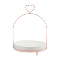 Valentine's Round Shape Tray with Handle