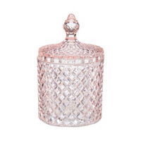 Crystal Glass Container, Large
