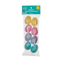 Happy Easter Multi Glitter Treat Containers, 8 ct