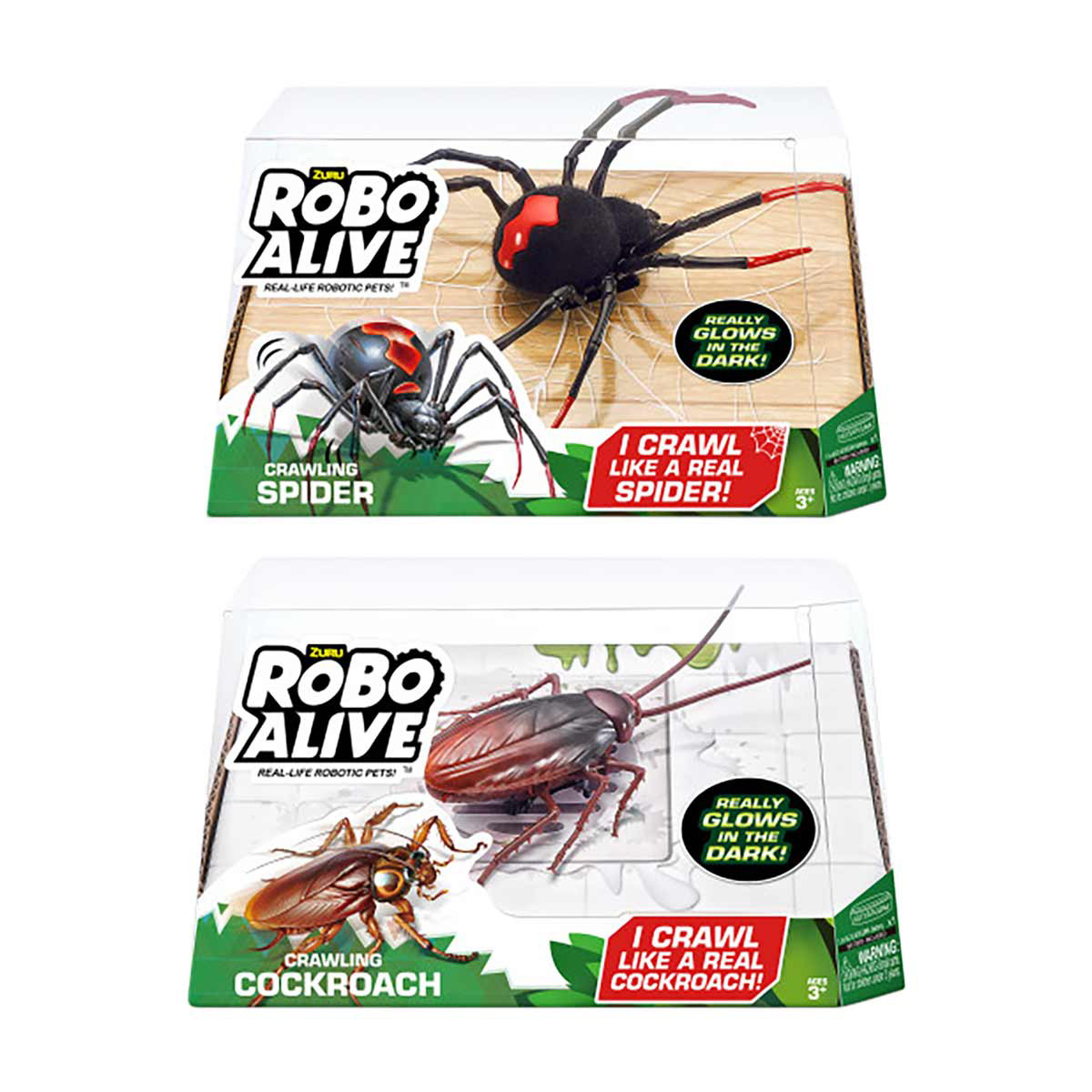 Zuru robo store alive crawling spider